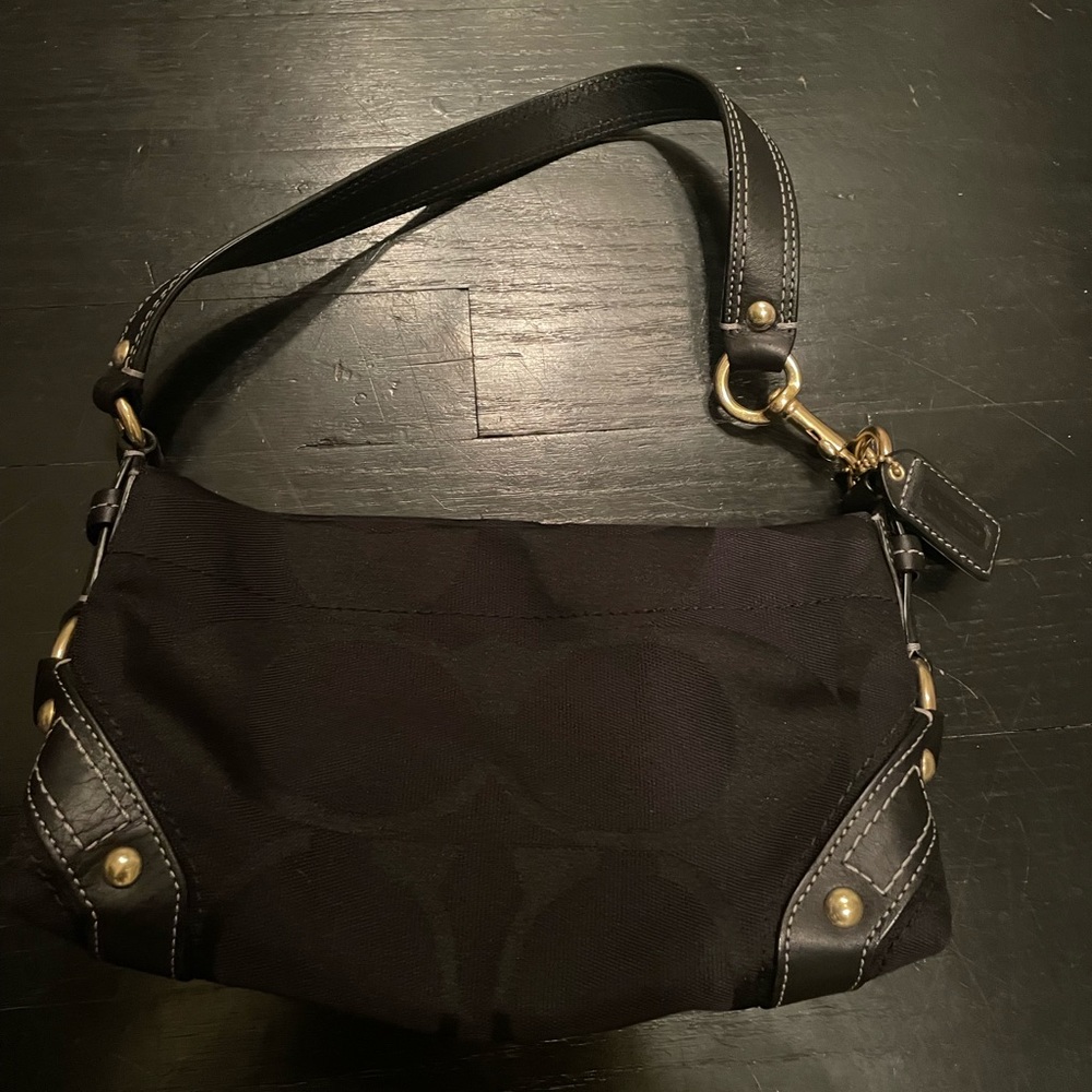 Coach black bag